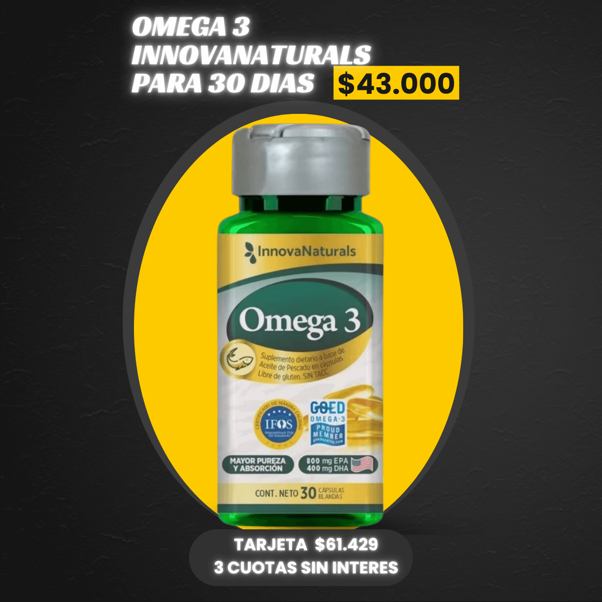 OMEGA 3 INNOVA NATURALS