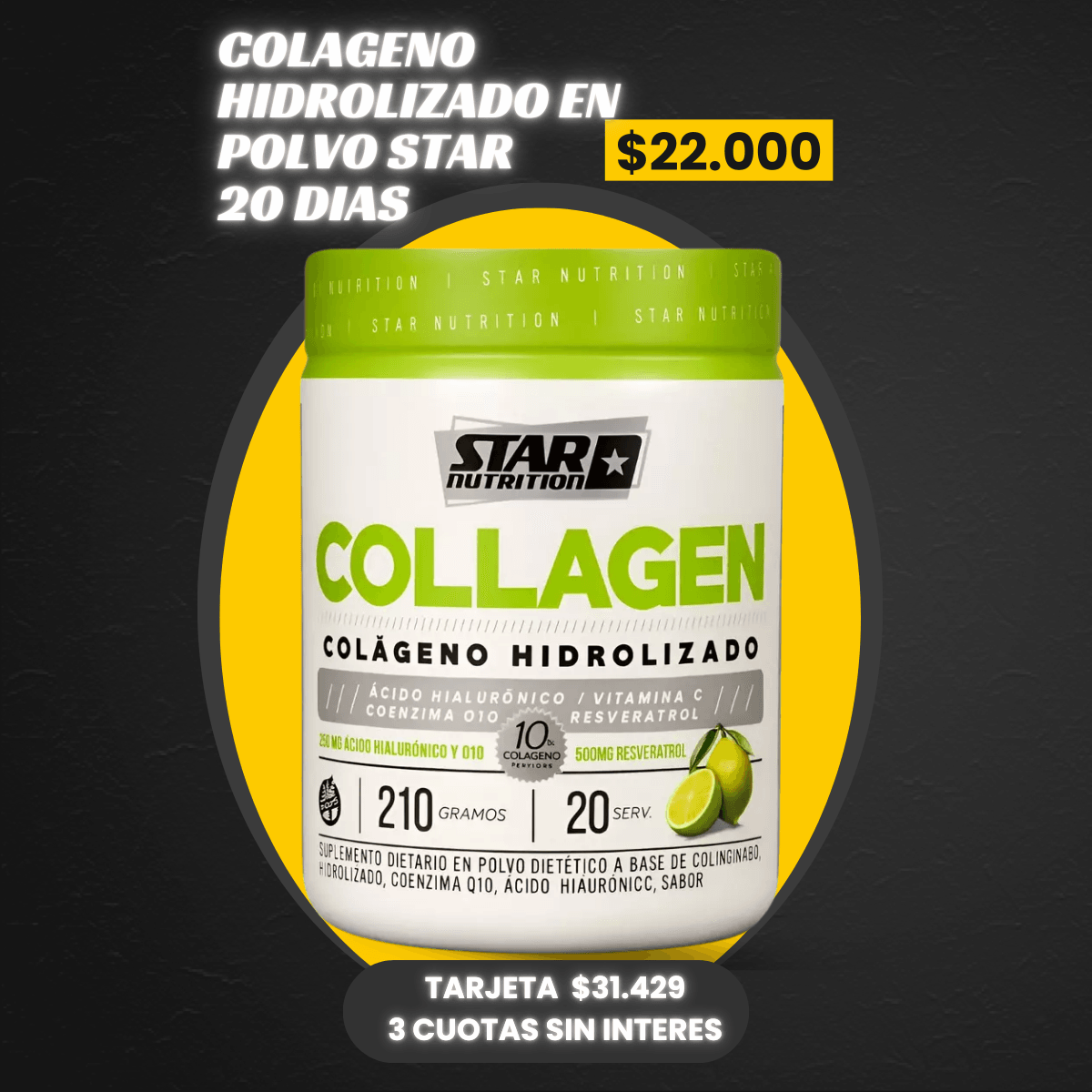 COLAGENO HIDROLIZADO STAR