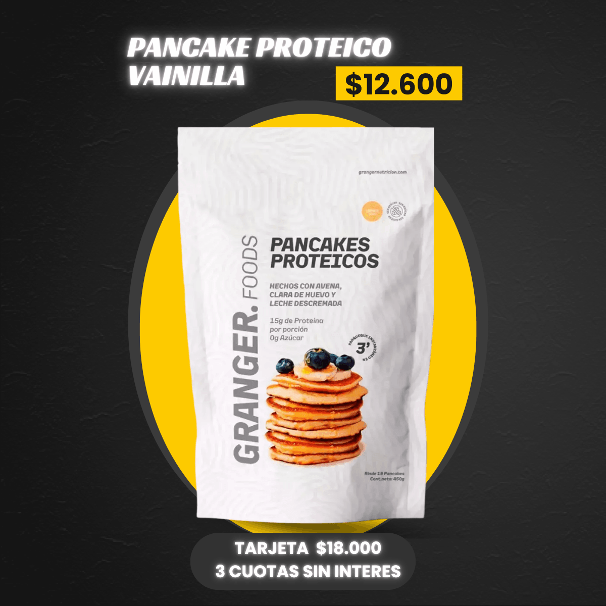 PANCAKES PROTEICOS GRANGER