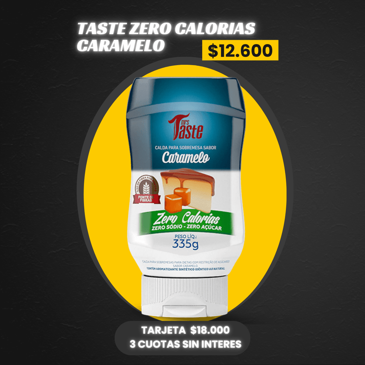 CARAMELO ZERO AZUCAR