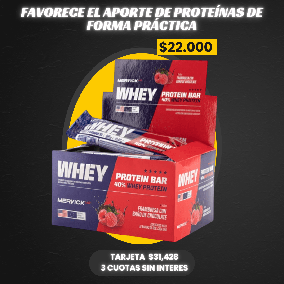 BARRAS PROTEICAS CAJA 12UNIDADES