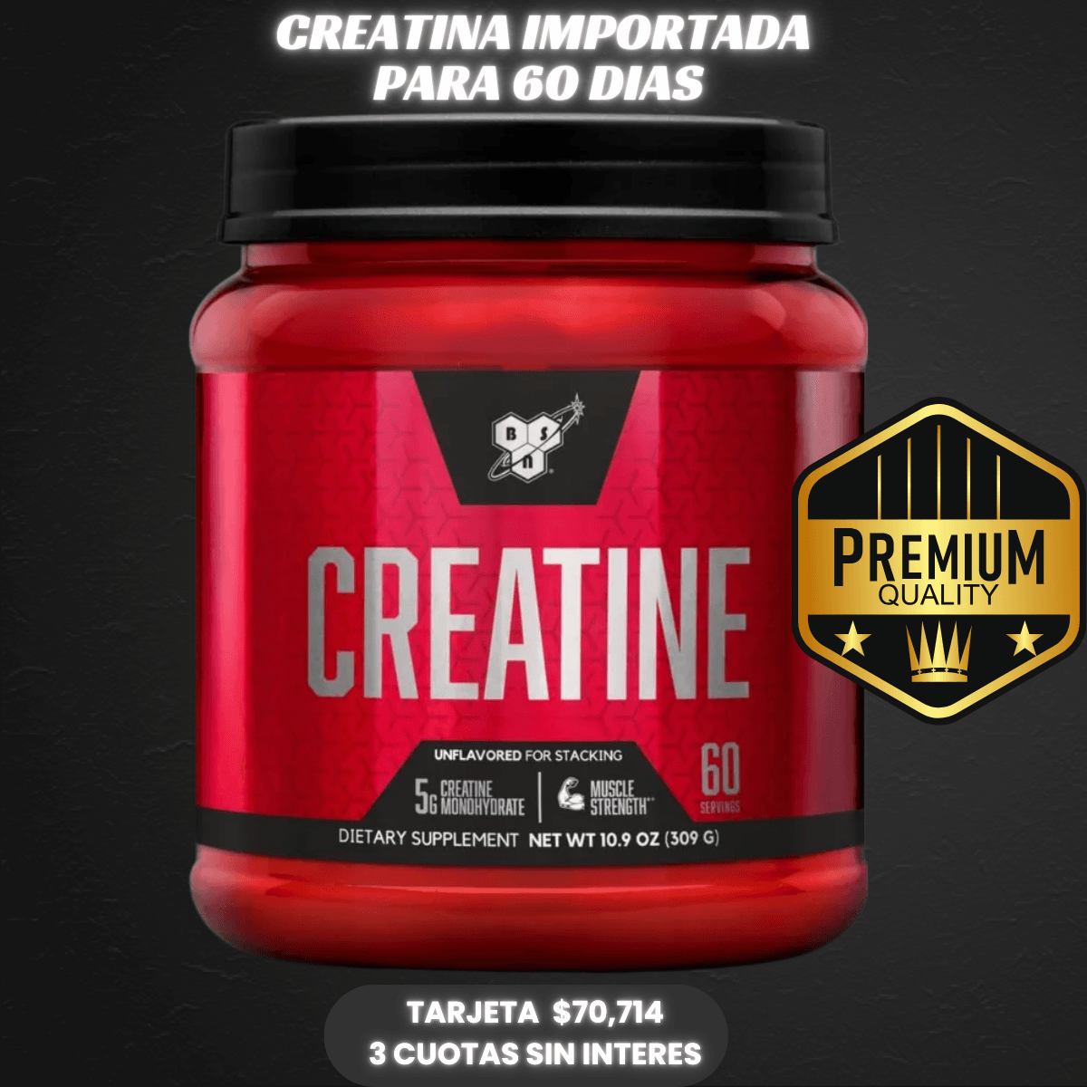 CREATINA BSN 309GR
