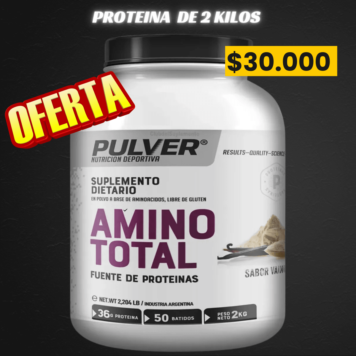 PROTEINA PULVER 2KG