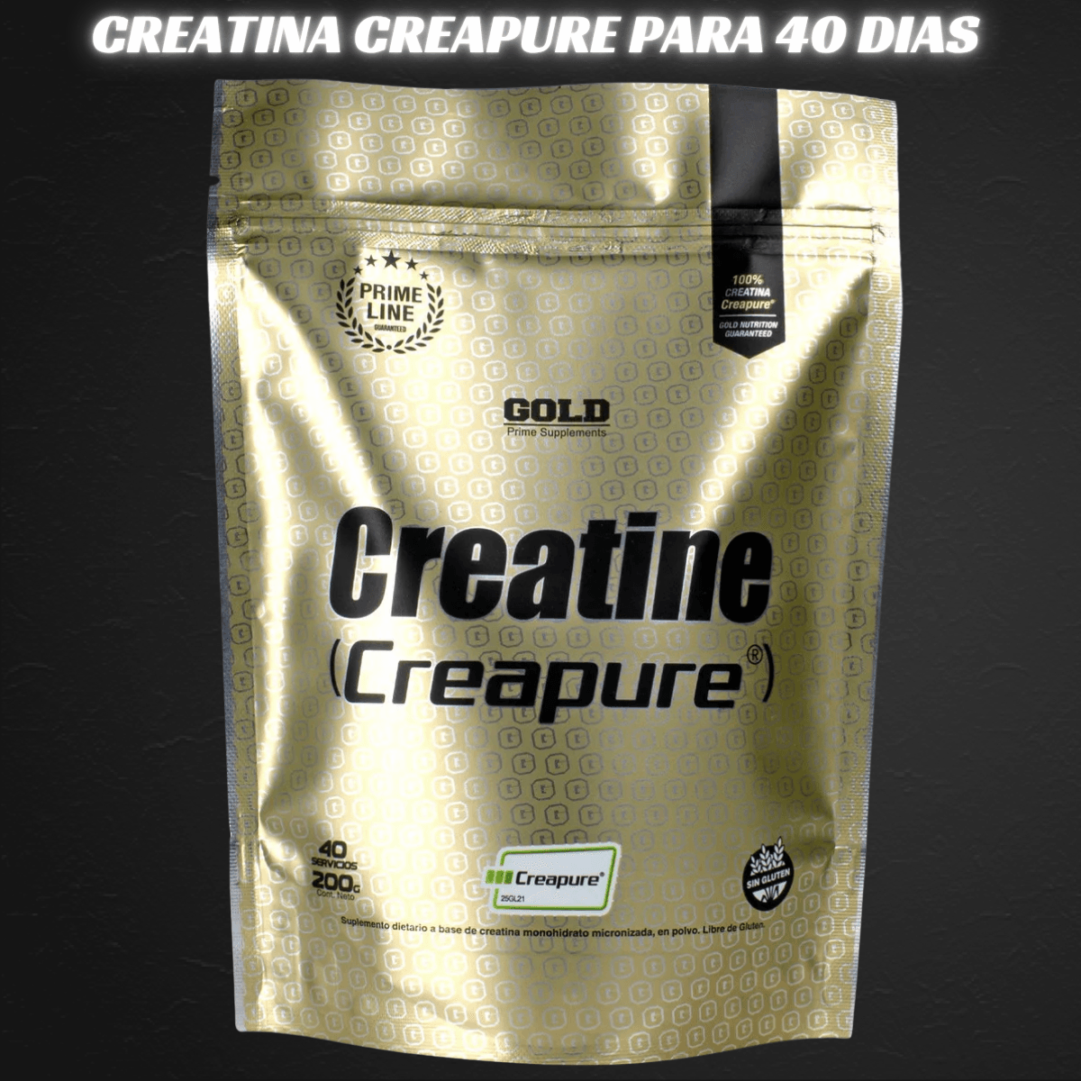 CREATINA CREAPURE 200GR GOLD
