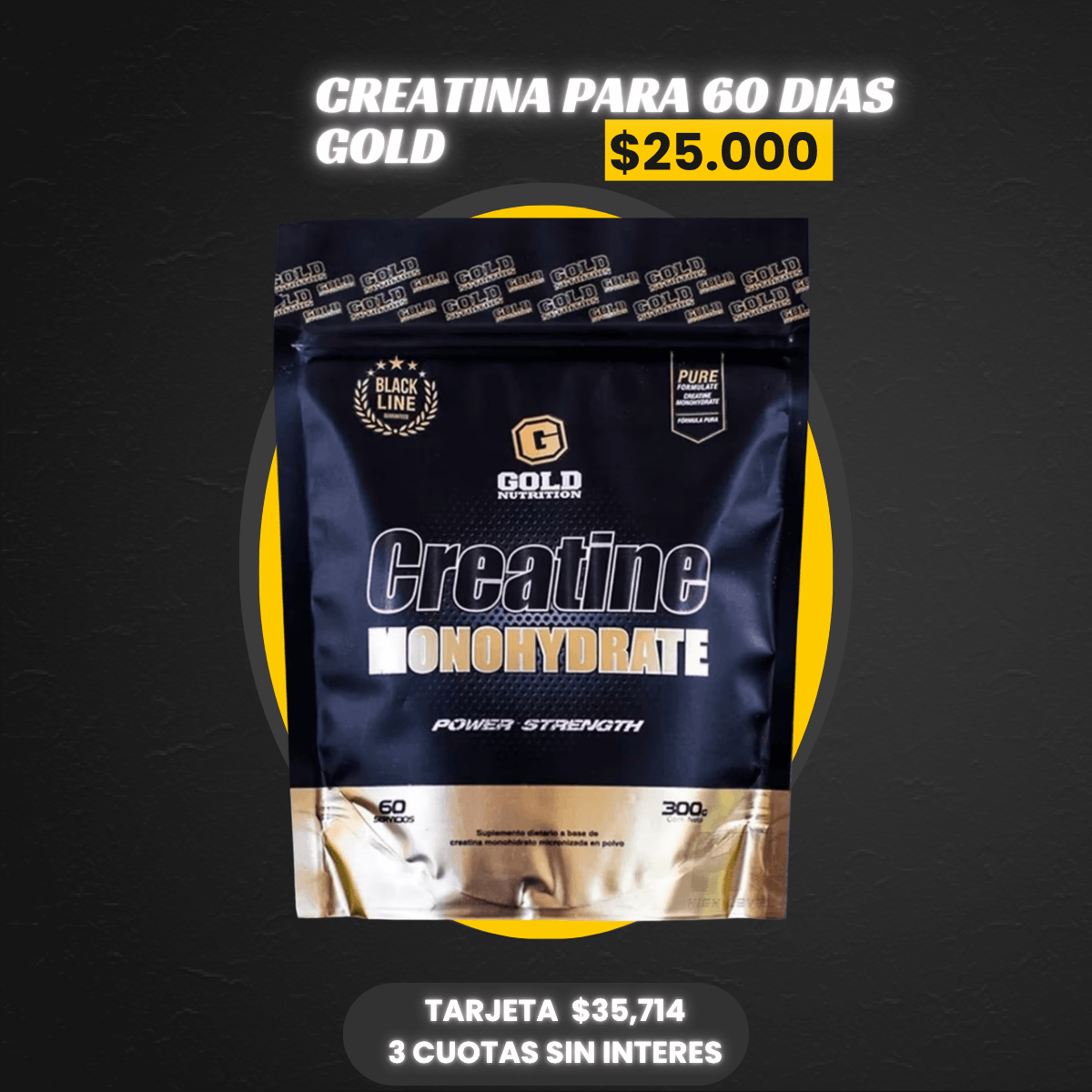 CREATINA GOLD 300GR