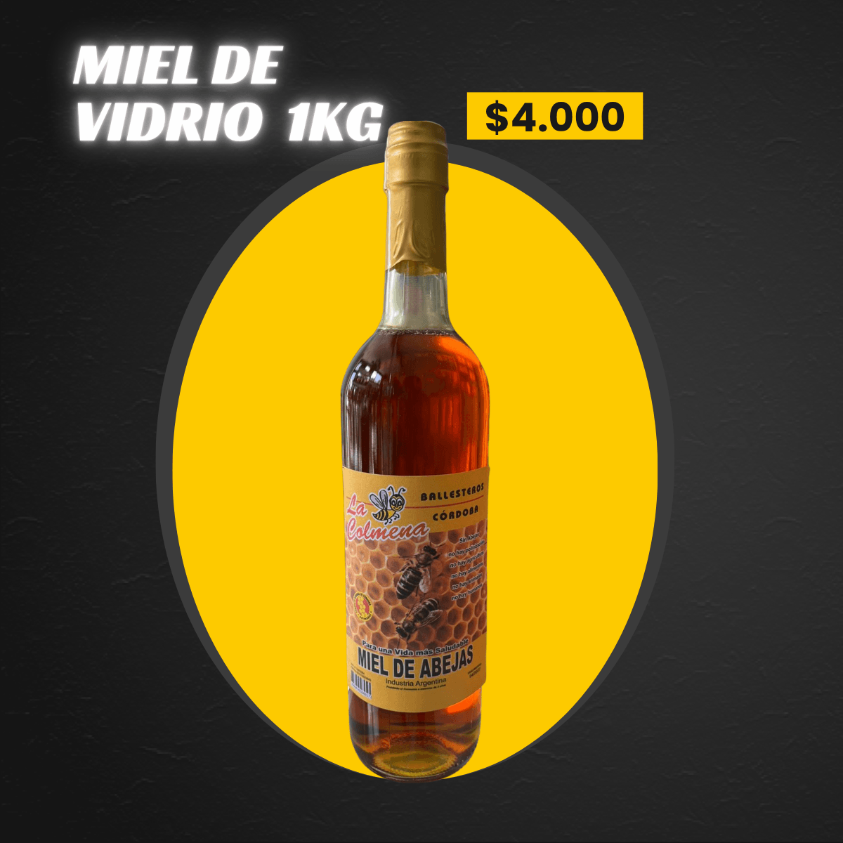 MIEL DE VIDRIO