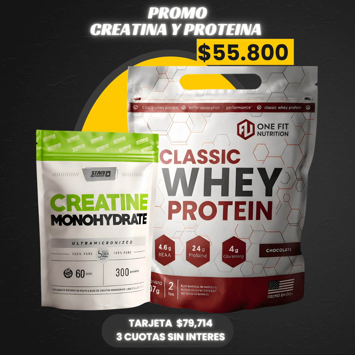 PROMOCION CREATINA Y PROTEINA
