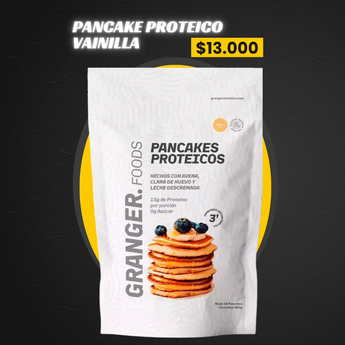PANCAKES PROTEICOS GRANGER