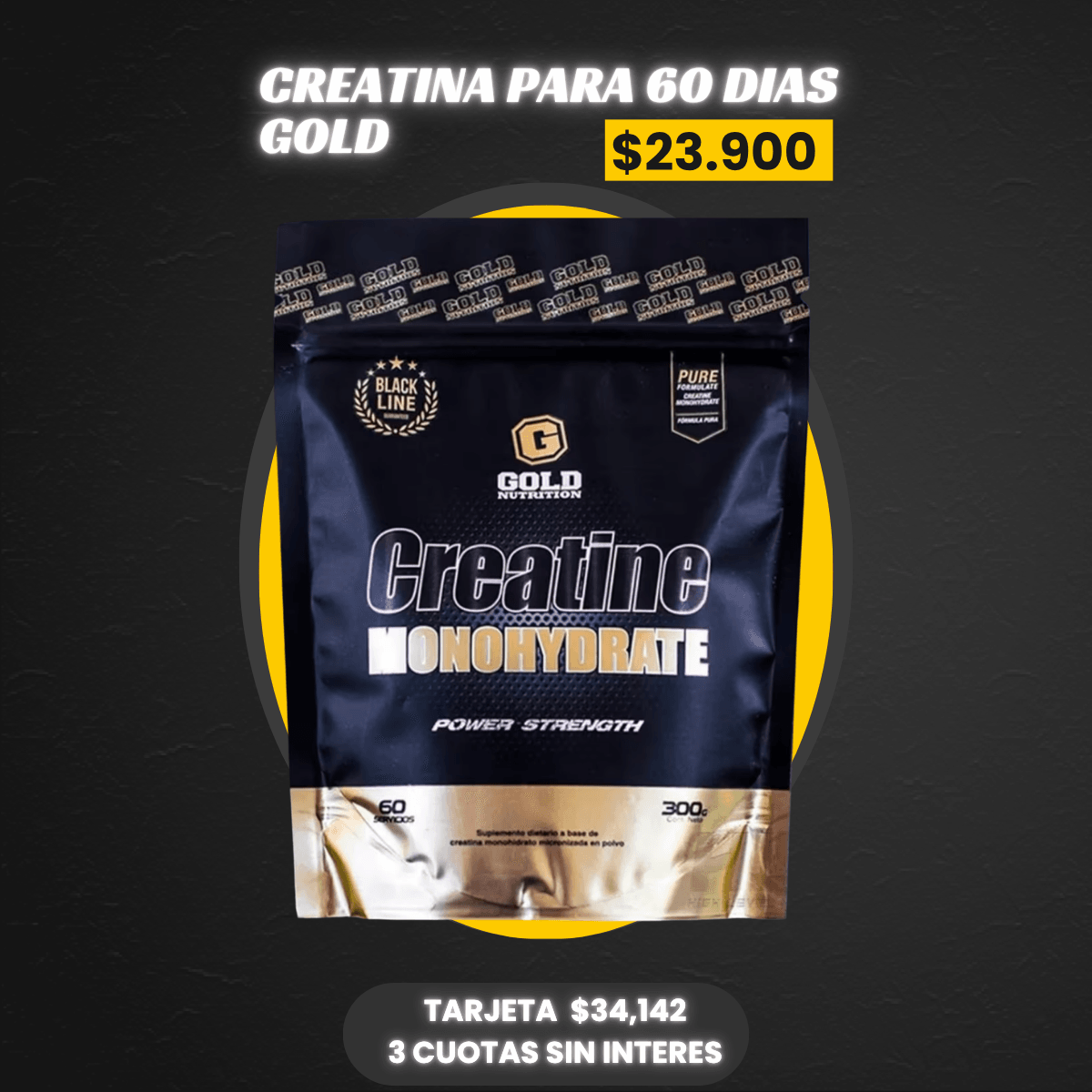 CREATINA GOLD 300GR